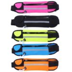 Riñonera portátil a prueba de sudor de gran capacidad para deportes al aire libre de 3 uds., 3PCS Black - Imagen 2