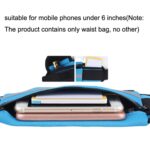 Riñonera portátil a prueba de sudor de gran capacidad para deportes al aire libre de 3 uds., 3PCS Black - Imagen 5