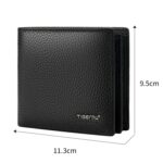 Tigernu T-S8002 Monedero de negocios para hombre con varias tarjetas, T-S8002 Black - Imagen 2
