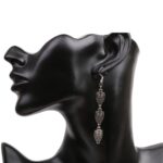 4 pares de pendientes de personajes de Halloween, adornos navideños de aleación, estilo:, Owl - Imagen 4