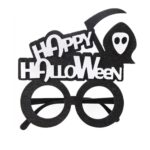 3 uds decoración de Halloween gafas divertidas fiesta esqueleto araña accesorios de terror, Sickle
