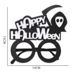 3 uds decoración de Halloween gafas divertidas fiesta esqueleto araña accesorios de terror, Sickle - Imagen 2