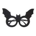 3 uds decoración de Halloween gafas divertidas fiesta esqueleto araña accesorios de terror, Bat Wings