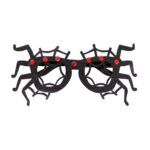 3 uds decoración de Halloween gafas divertidas fiesta esqueleto araña accesorios de terror, Halloween Spider
