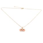 2 juegos de colgante de calabaza fantasma de Halloween, collar con orejas, joyería de personalidad, Pumpkin - Imagen 2