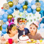3 piezas de decoración de fotos de gafas de fiesta temáticas de feliz cumpleaños, forma:, Starfish - Imagen 5