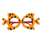 3 piezas de decoración de fotos de gafas de fiesta temáticas de feliz cumpleaños, forma:, Kiss Fish