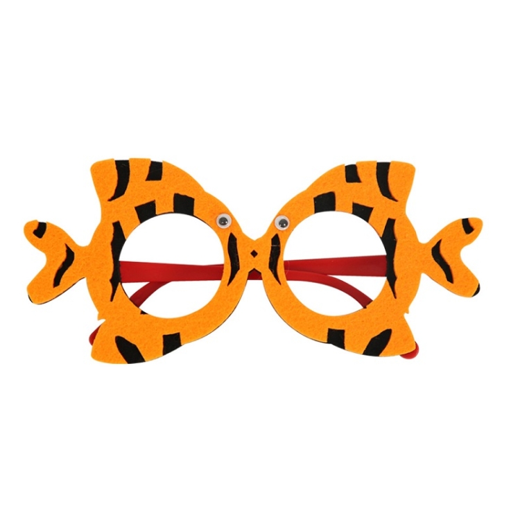 TBD0602496606.jpg 3 piezas de decoración de fotos de gafas de fiesta temáticas de feliz cumpleaños, forma:, Kiss Fish - Imagen 1
