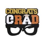 3 PCS Graduation Season Photo Props School Party Gafas divertidas, Forma:, D Model