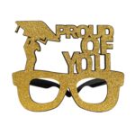 3 PCS Graduation Season Photo Props School Party Gafas divertidas, Forma:, G Model