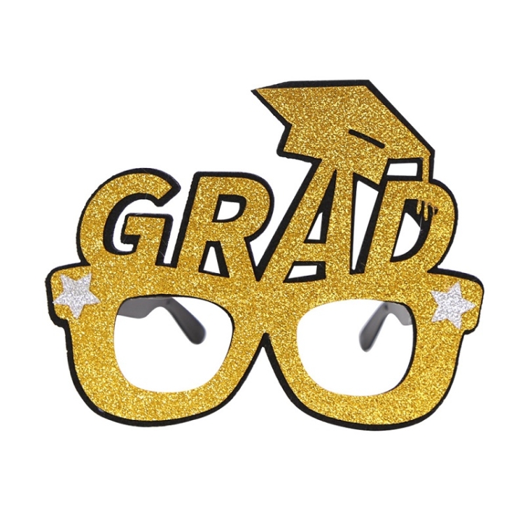 TBD0602497108.jpg 3 PCS Graduation Season Photo Props School Party Gafas divertidas, Forma:, I Model - Imagen 1