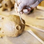 2 conjuntos 10 en 1 IMitation Wood Clay Sculpture Multi-Combination Talling Knife Herramienta de cerámica - Imagen 4