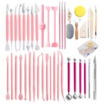 42 en 1 Clay Tool Hook Line Pen Potter Talling Knife Set - Imagen 2