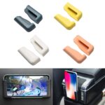 5 pares de soporte para teléfono móvil para coche, soporte ajustable para tablero de navegación, 5 Pairs White - Imagen 2