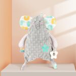 Baby Sleep Comforter Importable Muñeco de peluche, 35cm(Elephant)
