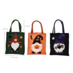 Las bolsas de asas de lino de muñeca de dibujos animados de Halloween - Imagen 2