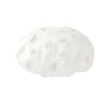 10 PCS Gorro de ducha impermeable Mujeres adultas Cubierta de cabello de baño Cubierta de cabello antihumo, 1 PCS Grey