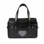 Bolso PU Uniforme Bolsa Hombres y mujeres Resistente al desgaste Mochila de viaje impermeable, 19 Inch
