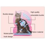 2 correas ajustables cómodas para gatos antiescape., S - Imagen 3