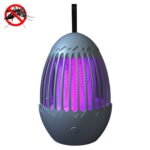 L01 Descarga eléctrica portátil Mosquito Killer Lamp Home Outdoor Photocatalyst Fly Killer, Fly Killer Gray