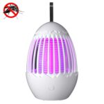 L01 Descarga eléctrica portátil Mosquito Killer Lamp Home Outdoor Photocatalyst Fly Killer, Fly Killer White