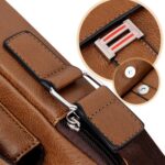 WEIXIER D245 Men Business Bag Mochila de hombro de gran capacidad, D245 Dark Brown - Imagen 5