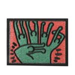 5PCS Impresión digital DIY Bordado Parches Ropa Equipaje Insignias, Color Random Delivery