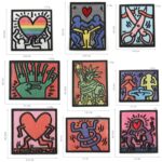 5PCS Impresión digital DIY Bordado Parches Ropa Equipaje Insignias, Color Random Delivery - Imagen 3