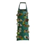2 bolsas de cultivo multipuerto para plantas, macetas colgantes de patata y fresa, 10 Port