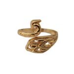 10 Uds. Anillo de línea de gancho de estilo étnico herramientas de costura de joyería Retro, Peacock Golden, Peacock Silver, Koi Golden, Koi Silver