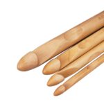 Suéter de mango de bambú Herramientas de material de tejer de ganchillo extra gruesas, 12 PCS - Imagen 4