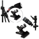 2 PCS Soporte de metal para flash Abrazadera vigorosa Gimbal - Imagen 5