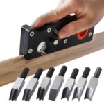 Cepilladora de biselado para carpintería de profundidad ajustable, 45 Degree Flat Cutter Head - Imagen 2