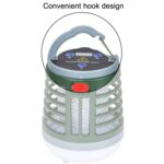 Captura de mosquitos con iluminación de carga USB para exteriores E-SMARTER, W882 Brown - Imagen 3