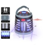E-SMARTER con Bluetooth Audio Carga USB Iluminación Trampa para mosquitos, W881 Black With Bluetooth Audio - Imagen 3