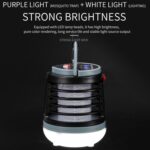 E-SMARTER con Bluetooth Audio Carga USB Iluminación Trampa para mosquitos, W881 Black With Bluetooth Audio - Imagen 6