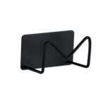 4 PCS 304 Estante de drenaje para fregadero de esponja de acero inoxidable, Color:, Large Baking Black