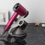 Soporte para secador de pelo de pie para Dyson, 002 Silver