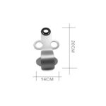 Soporte para secador de pelo de pie para Dyson, 002 Silver - Imagen 3