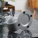 Soporte para secador de pelo de pie para Dyson, 002 Silver - Imagen 4
