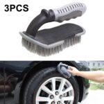 3 cepillos para neumáticos de coche, alfombras, almohadillas para pies, estilo:, DM-093 Large U-shaped Brush