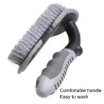 3 cepillos para neumáticos de coche, alfombras, almohadillas para pies, estilo:, DM-093 Large U-shaped Brush - Imagen 4