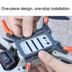 Sunnylife LG380, trípode de araña de aumento, soporte de protección contra caídas plegable para DJI Mini 2 / SE, For DJI Mini 2 / SE - Imagen 4