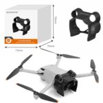 Sunnylife MM3-ZG406 Lens Hood Gimbal Protection Antideslumbrante Sunshade Cover para DJI Mini3 Pro, Negro, Gris - Imagen 3