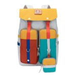 B21283 Flipper Backpack Student Schoolbag Mochila de viaje informal para computadora