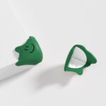 Cubierta protectora de silicona anticolisión para esquina de mesa de bebé de 5 uds., Verde, Blanco, Albaricoque, Café, Naranja
