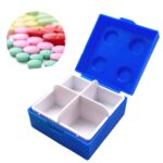 SD-J-406 Caja de pastillas de plástico desmontable con compartimento colorido portátil de 28 rejillas - Imagen 3