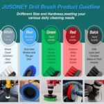 6 PCS / Set Cocina Baño Coche Neumático Piso Grieta Cepillo de diamante limpio, 6 PCS / Set Brush(Color Random Delivery) - Imagen 2