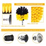 6 PCS / Set Cocina Baño Coche Neumático Piso Grieta Cepillo de diamante limpio, 6 PCS / Set Brush(Color Random Delivery) - Imagen 4