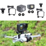 Sunnylife MM3-GZ459 para DJI Mini 3 Pro GoPro10 montaje de cámara de acción, Hanging Load, Searchlight, Hanging Load+Searchlight set - Imagen 2
